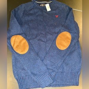 American Eagle Patch elbow sweater